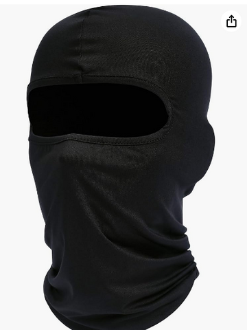 Fuinloth Balaclava Face Mask, Summer Cooling Neck Gaiter, UV Protector Motorcycle Ski Scarf for Men/Women